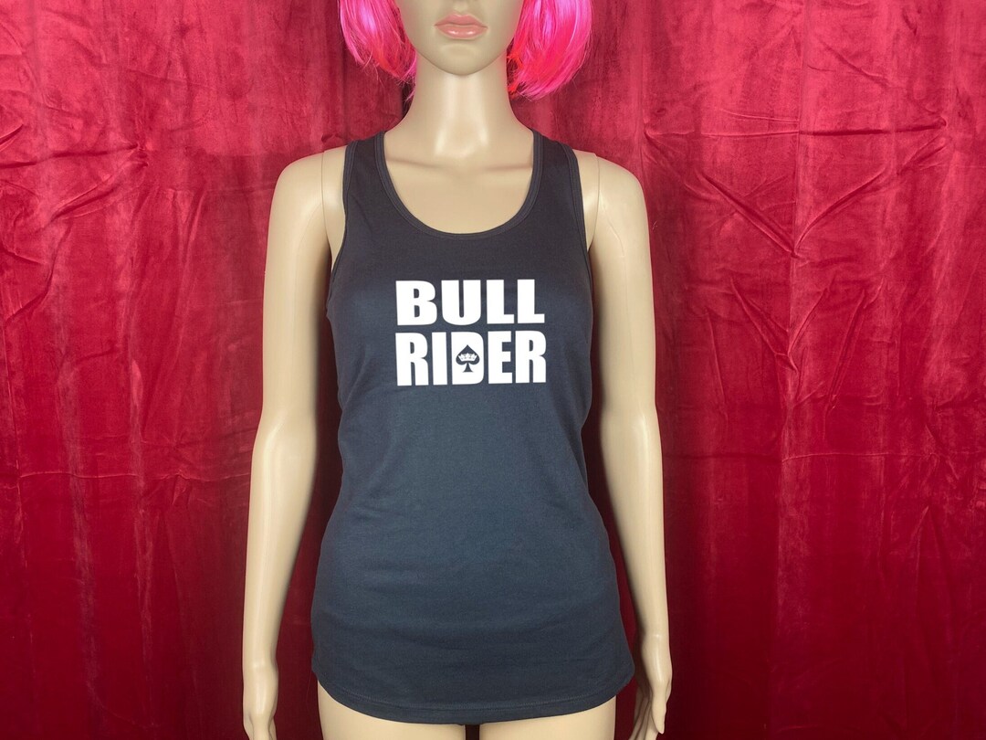BBC Bull Rider Tank Top Queen of Spades Shirt QOS Hotwife Clothing - Etsy
