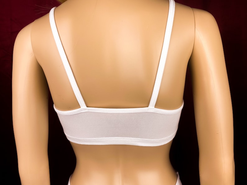 I Love BBC Bralette Queen of Spades Shirt Hotwife Clothing QOS Crop Top Bra Cuckold Slut Clothes bild 6