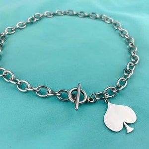 Queen of Spades Toggle Necklace 画像 2