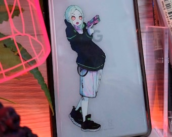 Rebecca Cyberpunk Edgerunners Anime Sticker
