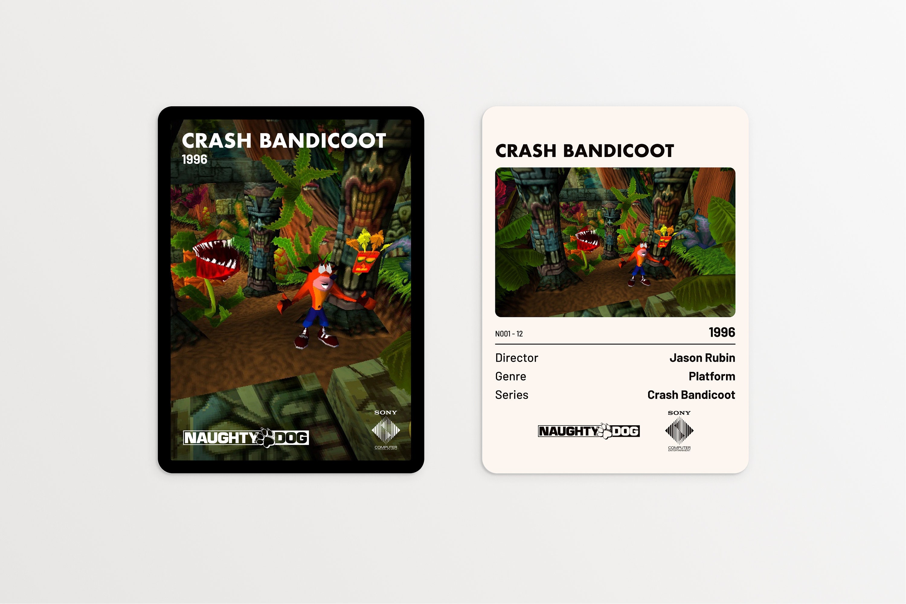 Crash Bandicoot Card 