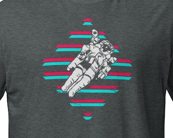 80's Astronaut MTV Retro Type Design Shirt, Swole & Swagger Graphic Tee, Streetwear, Gym Shirt, Workout T-Shirt, Vintage Tshirt