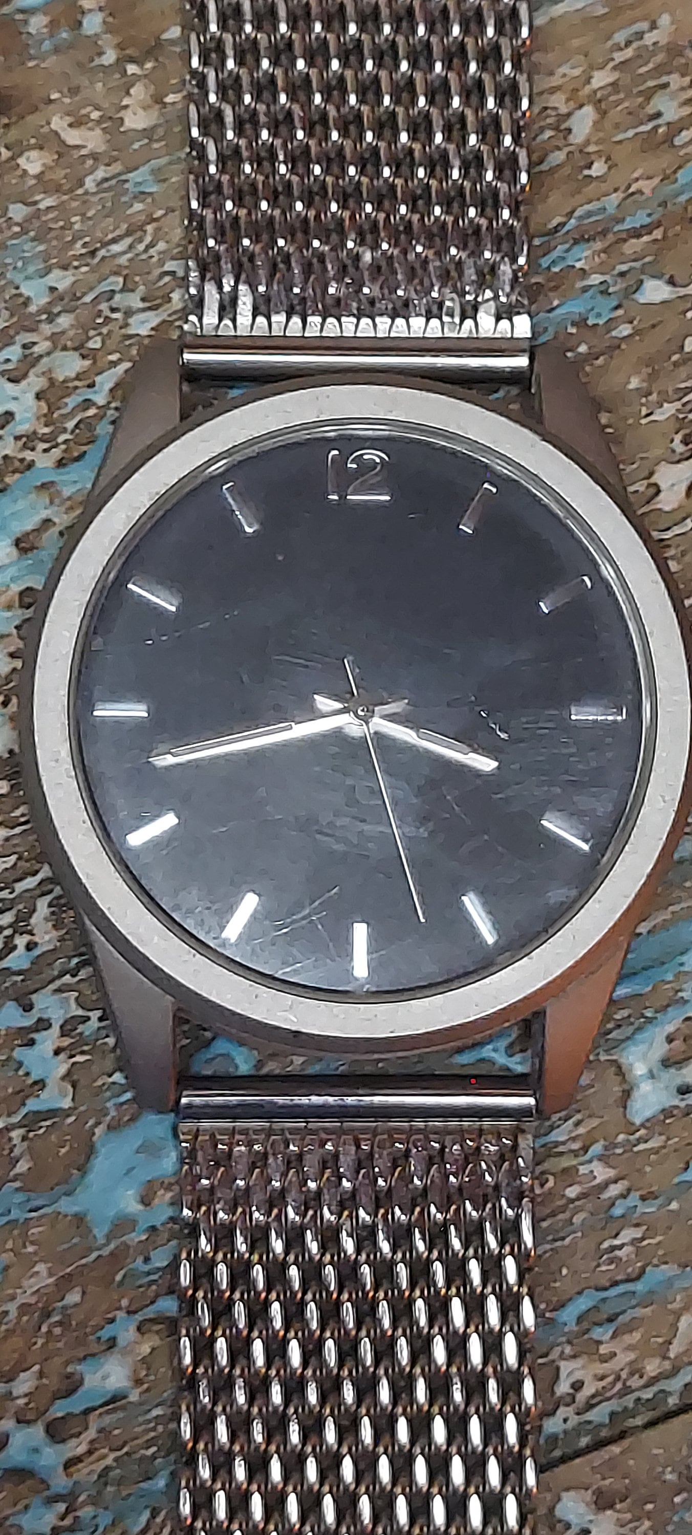 Stainless Steel Japan Movement Watch Etsy