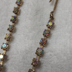Vintage Aurora Borealis Crystal Necklace