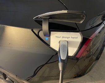 Tesla Model 3 / Y Charge Port Vinyl Wrap - Your Design