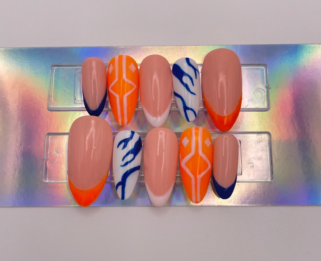 Ahsoka Tano Press on Nails Etsy