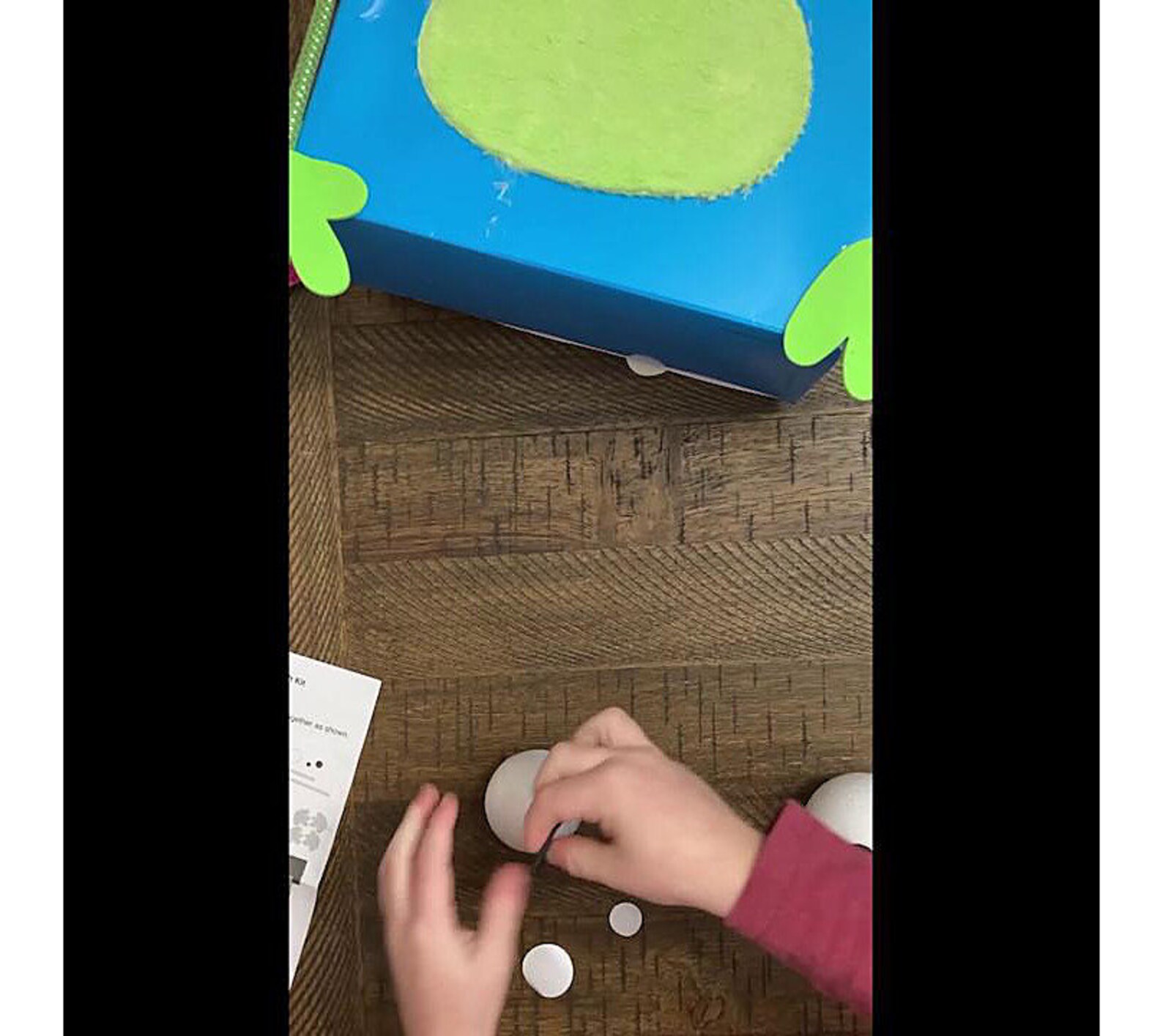 Monster Valentine Card Box Craft Kit Etsy