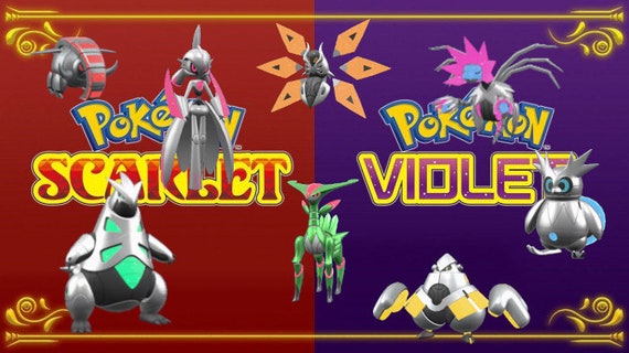 Pokémon Scarlet & Violet 6IV Shiny Paradox Future Bundle - 7 Battle Ready Pokémon | Nintendo Switch