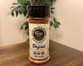 Kraken Original All Purpose Seasoning Blend | Gourmet Spice Mix for Chicken Fish Veggies | Bold Flavor Dry Rub | KrakenSeasoning