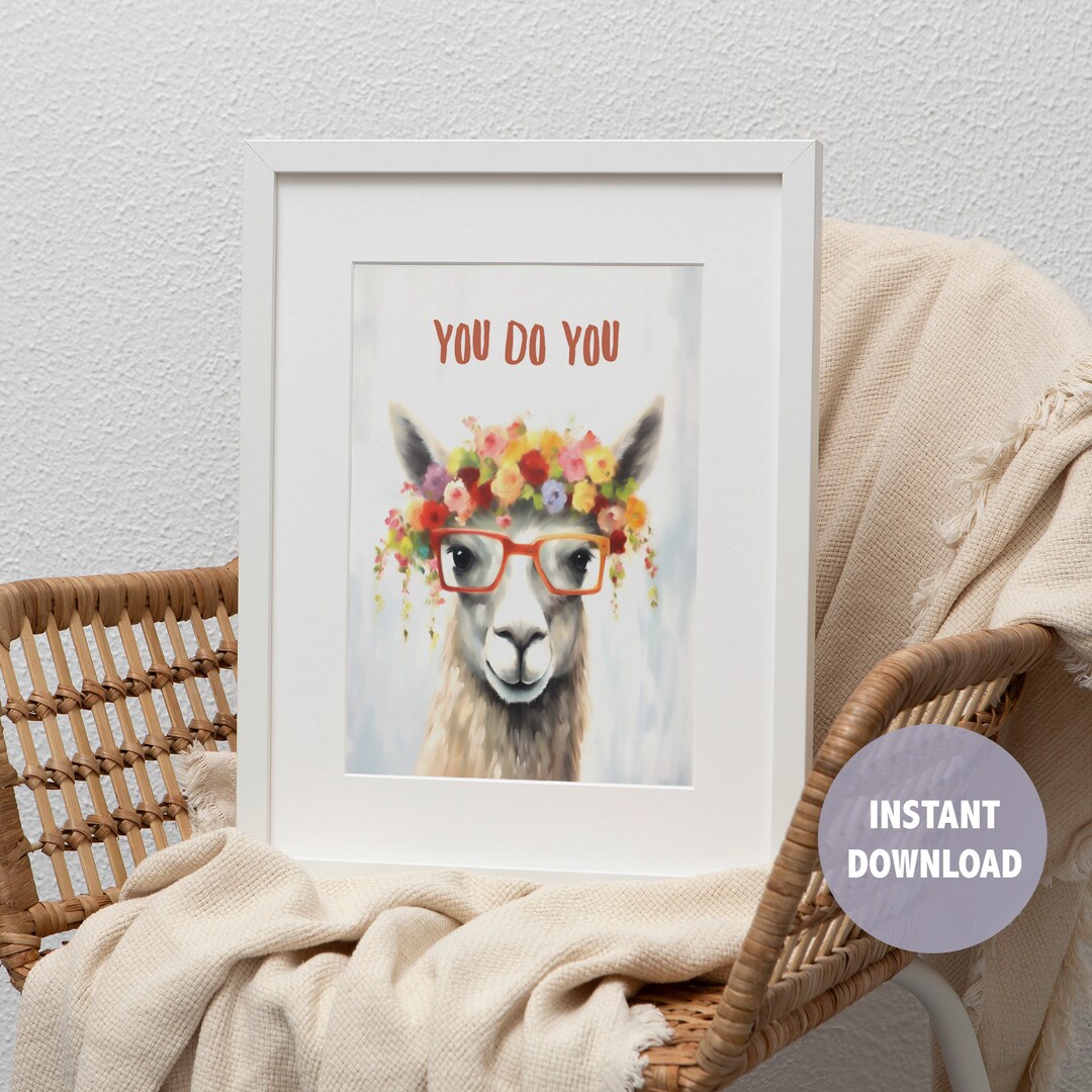 You Do You Wall Art Therapist Office Decor Signs Posters Etsy