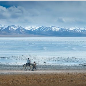 Tibet Namtso Lake - A Set of Digital Photo Download - Printable Wall Art, Screen Background