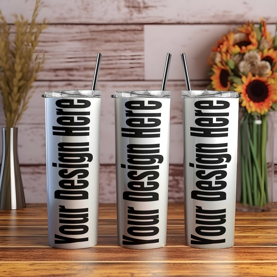 3 Tumbler Mock, 20oz Tumbler Mock Up, Tumbler Mockup Canva, Tumbler
