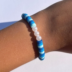 Blue Pearl Ocean Bracelet