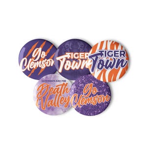 Set Clemson Game Day-speldknoppen