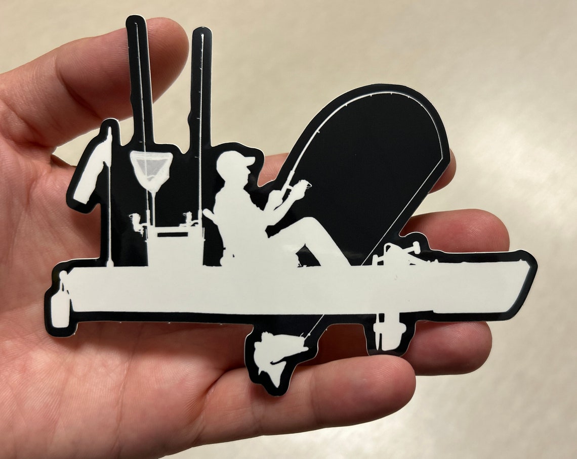 Spr Sticker Vinyl Sticker for Fishing Kayak Old Town PDL Owners: Gift Bumper ...