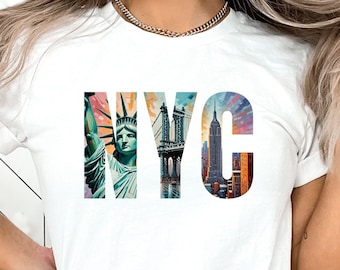 NYC Shirt, NYC Tee, NYC T-Shirt, New York City Tee, New York City T-Shirt, New York City Shirt, New York Shirt, New York City Gift