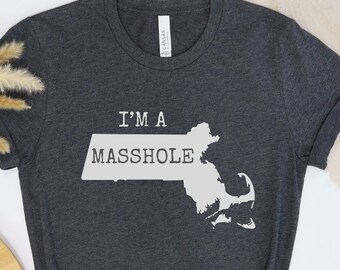 Massachusetts shirt, Massachusetts gift, Massachusetts pride, Masshole shirt, Masshole t-shirt, love Massachusetts