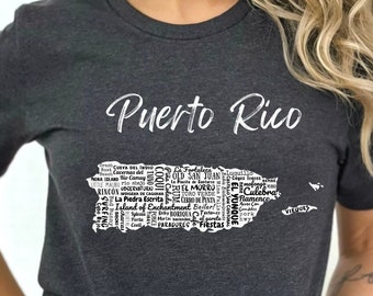 Puerto Rico Tee, Puerto Rico Shirt, Puerto Rico T-Shirt, Puerto Rico Gift, Peurto Riccan Pride, Boriqua Tee, Boriqua Shirt