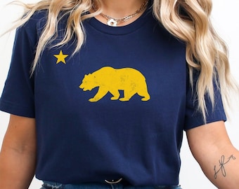 California Shirt, California Tee, California T-Shirt, California Bear Shirt, California Bear Tee, California Flag Shirt, California Gift