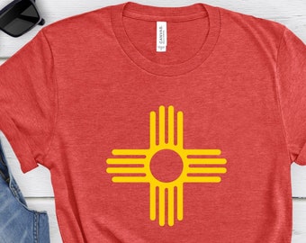 New Mexico Flag Tee, New Mexico Flag, New Mexico Tee, New Mexico Shirt, New Mexico T-Shirt, New Mexico Gift, New Mexico Pride