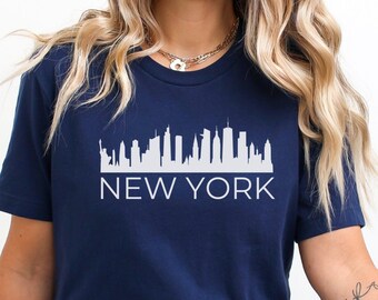 NYC Skyline Tee, NYC Shirt, New York City Skyline, New York City Shirt, New York City T-Shirt, New York Shirt, New York Gift
