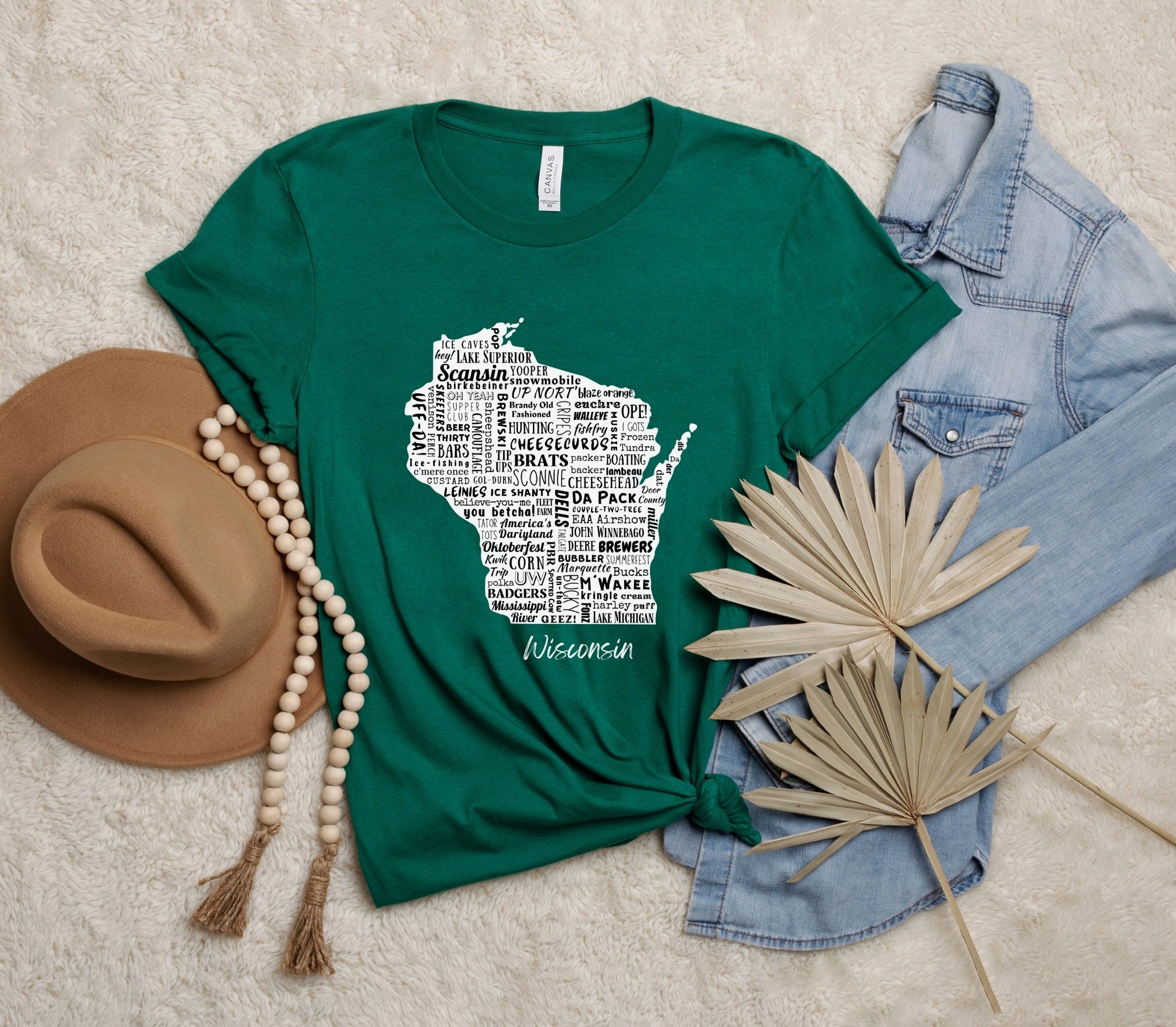 Wisconsin Lingo Tshirt, Wisconsin Shirt, Wisconsin Tee, Wisconsin