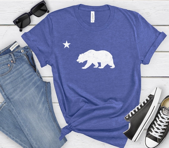 California Shirt, California Tee, California T-Shirt, California Bear Shirt, California Bear Tee, California Flag Shirt, California Gift