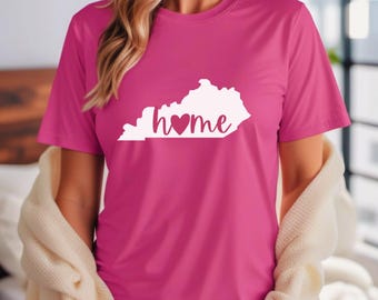 Kentucky Home, Kentucky Home Shirt, Kentucky Home Tee, Kentucky Home T-Shirt, Kentucky Tee, Kentucky Shirt, Kentucky T-Shirt, Kentucky Gift