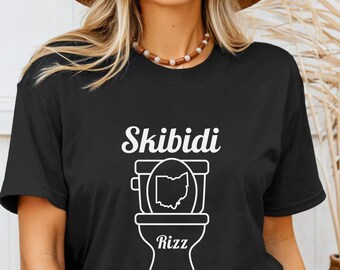 Skibidi Ohio Rizz Shirt, Skibidi Ohio Rizz Tee, Skibid Ohio Rizz Shirt, Ohio Rizz Shirt, Ohio Rizz Tee, Ohio Toilet, Ohio Rizz T-Shirt