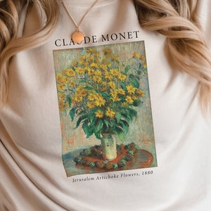 Monet Topinambur Blumen Pullover, Deine Bestellung Plants a Tree