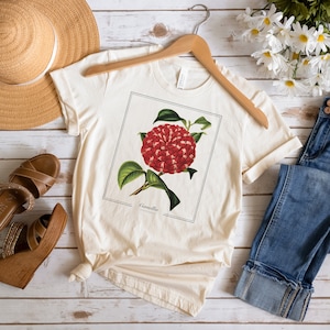 Camellia Floral Shirt, Your Order Plants a Tree