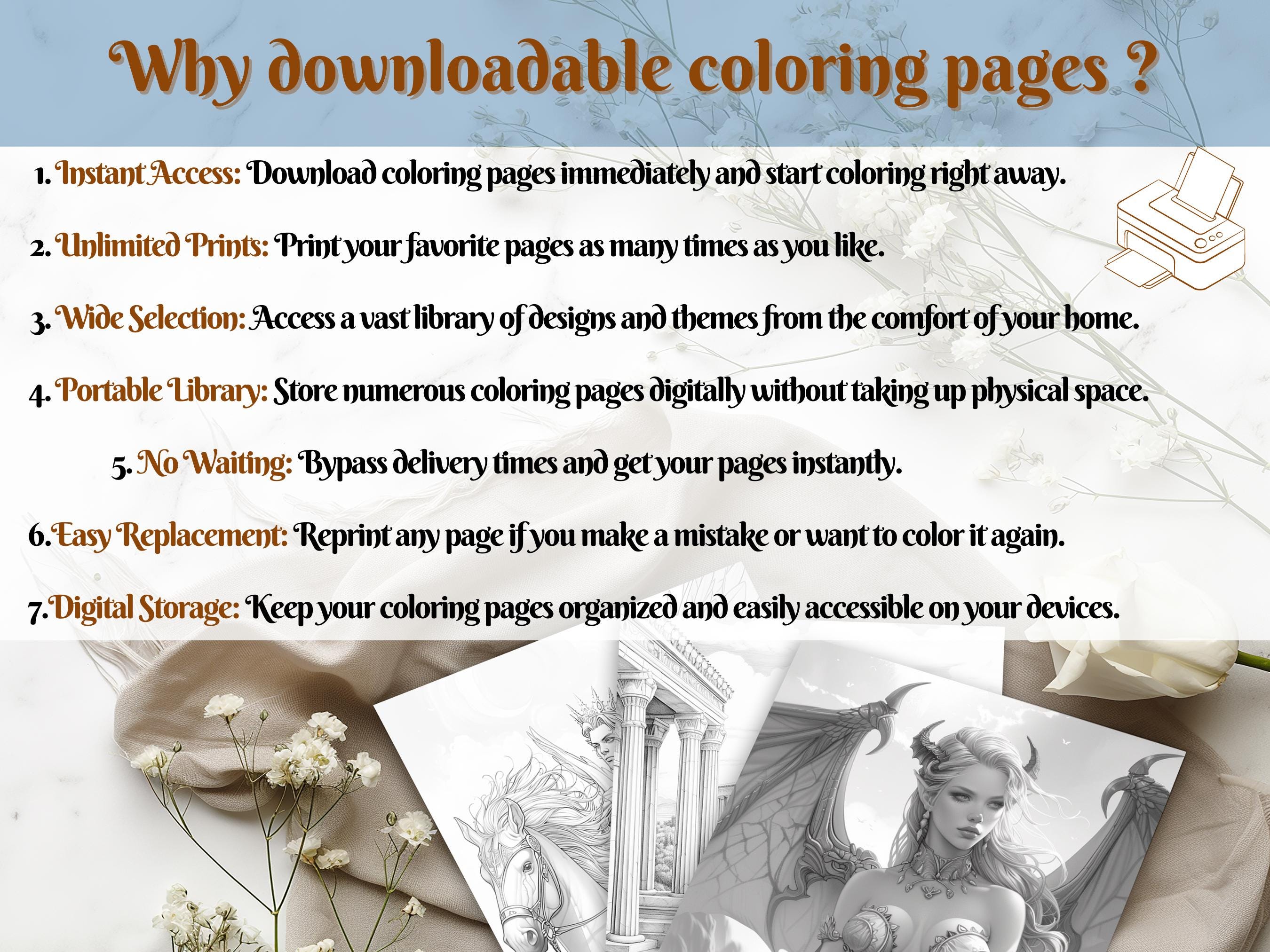 Coloring Pages for Kids and Adults - Download, Print and Color ...