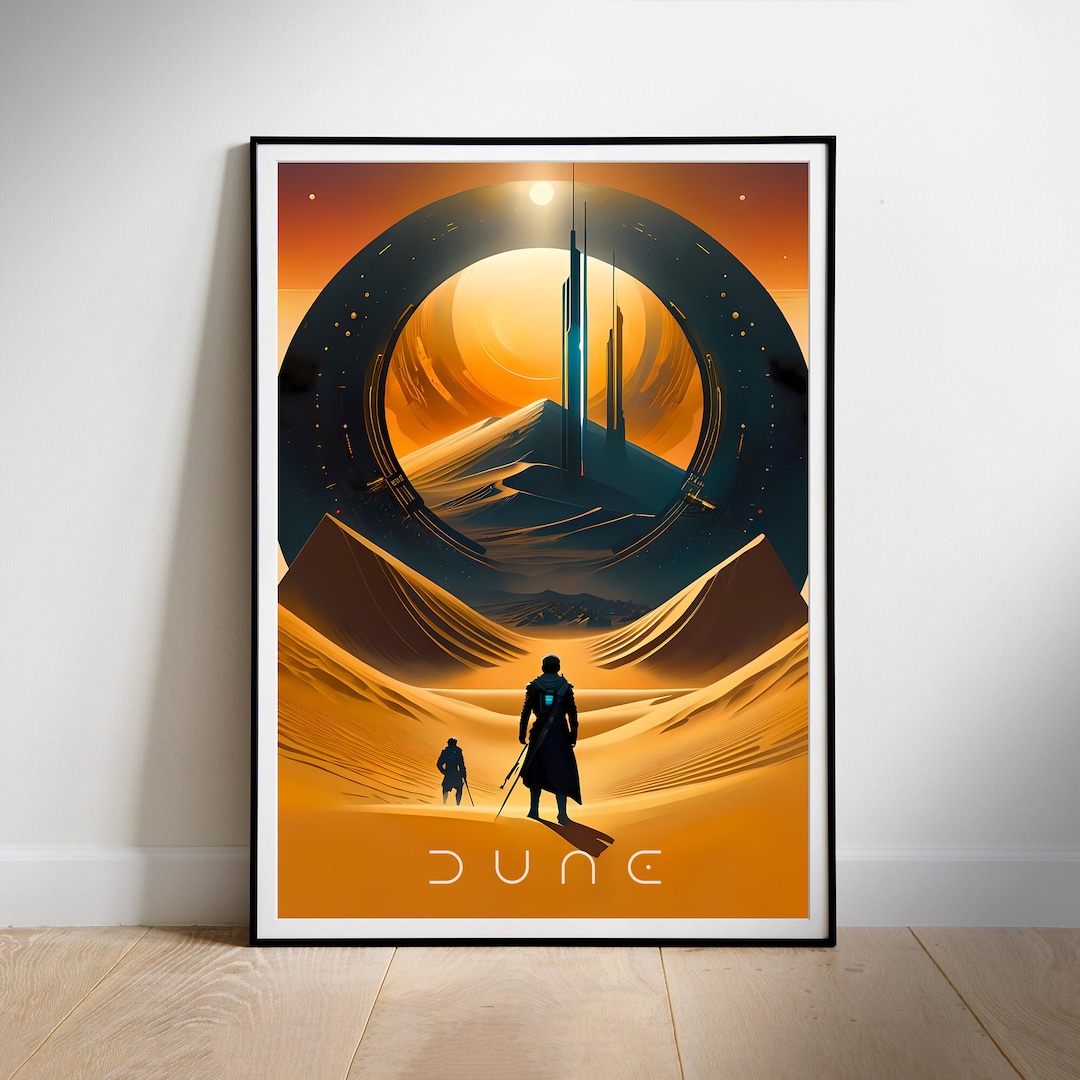 Dune Poster Digital Download, Fan Art Movie Printable Wall Art Decor ...