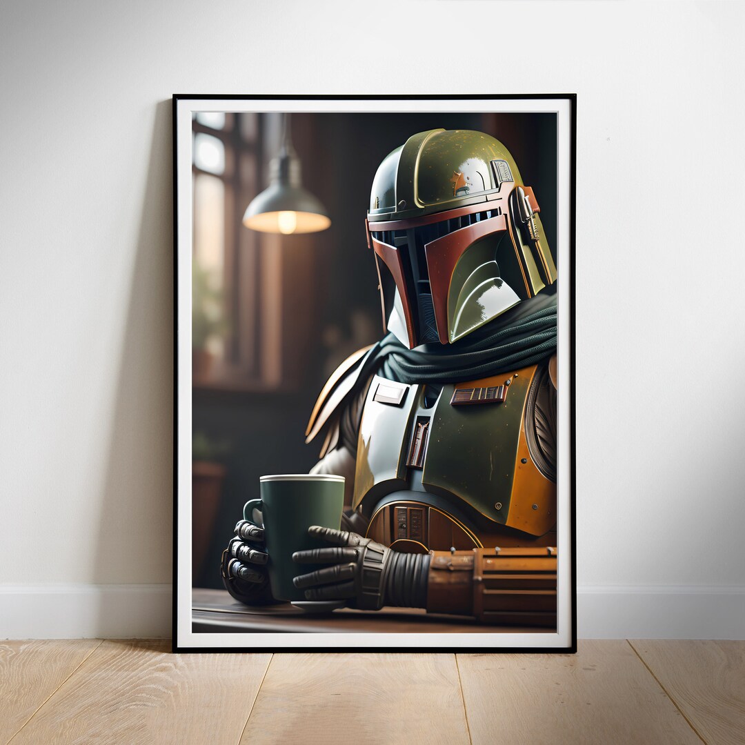 Star Wars Coffee Print: Fan Art Movie Poster (digital Download) - Etsy