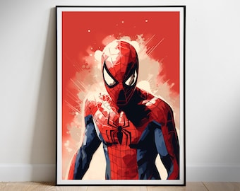 Spiderman Movie Poster: Fan Art Printable (Digital Download)