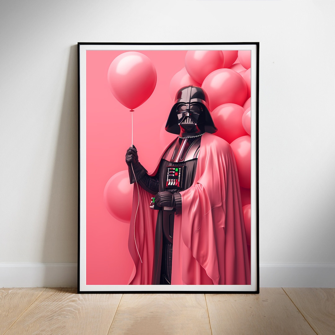 Star Wars Poster, Digital Download, Fan Art, Darth Vader, Printable ...