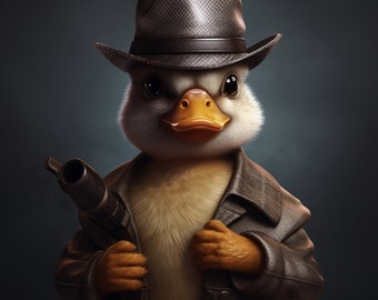 Bébé canard mais avec une touche