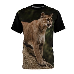 Puma Cat Shirt Unisex T-Shirt for Men or for Women Puma Mountain Lion Big Cat Lovers Shirt