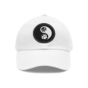 Papa Hut Katze Zen Yin Yang Hut Baseballmütze Stoffhut Katzen Design Unisex Hüte für Männer Hüte für Frauen