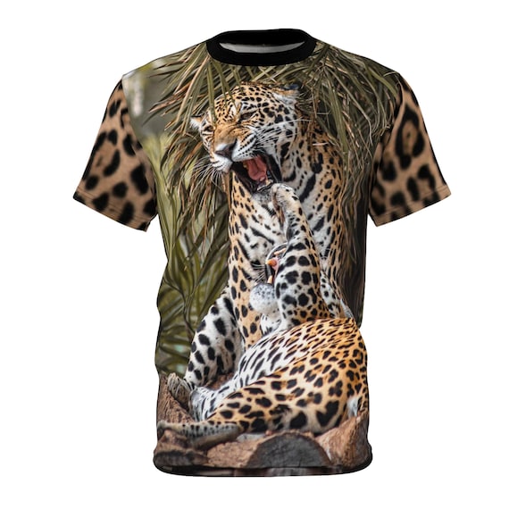 Jaguar T-Shirt Wild Cat Shirt | Graphic Tee Shirt With Tiger Jaguar T-Shirt Wild Cat Shirt | Graphic Tee Shirt With Tiger