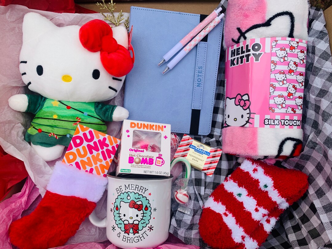Hello Kitty and Friends Cozy Christmas Holiday Gift Set Gothic - Etsy