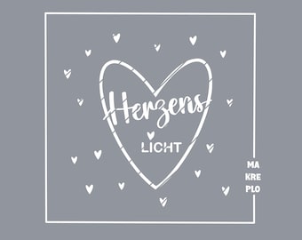 Digital plotter file Heartlight