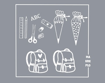 Digital plotter file School Mix