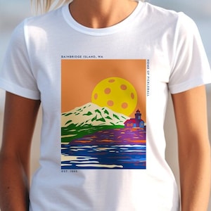 Bainbridge Island, Birthplace of Pickleball Unisex T-shirt