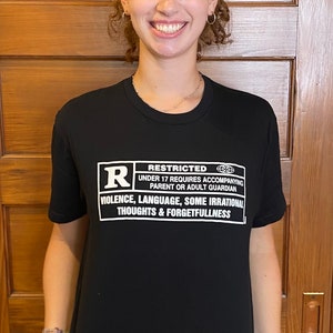 R for &quot;Restricted&quot;- T-Shirt