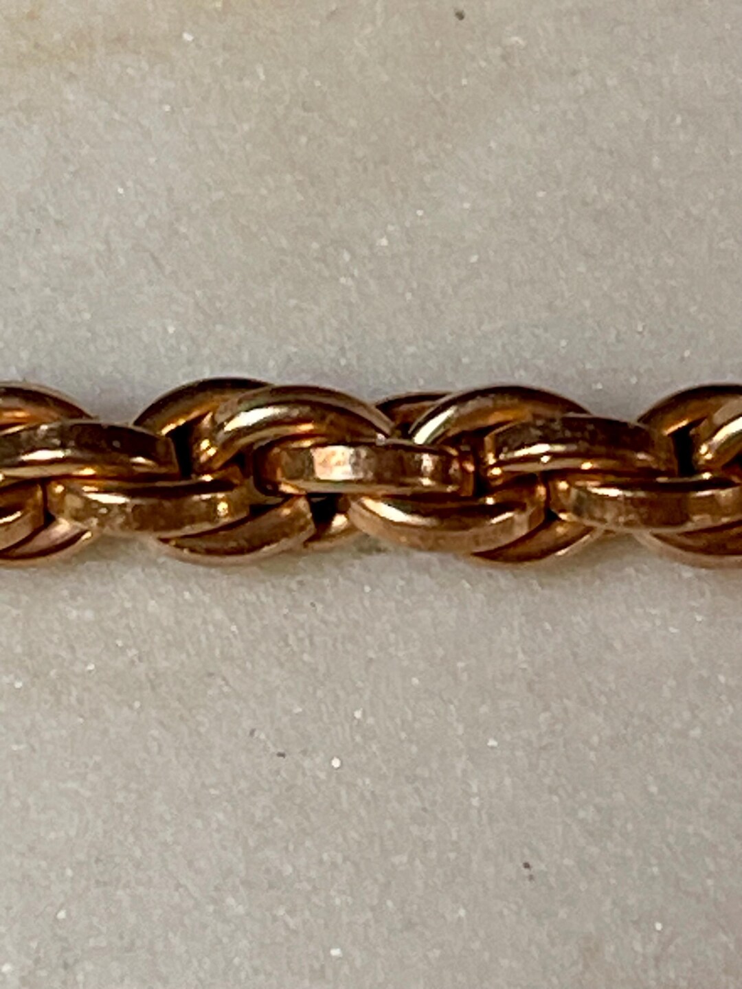 French Rope Style Chain Raw Solid Brass French Rope Chain - 5mm, Priced by the Foot - Etsy
