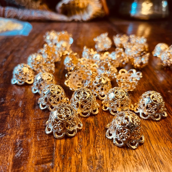 Extra large bead caps clearance