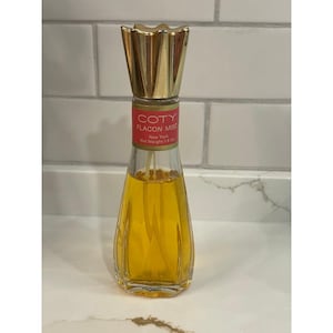 Vintage Coty L&#39;Aimant Flacon Mist Cologne Perfume Spray Women 1.8 fl oz 80% Full
