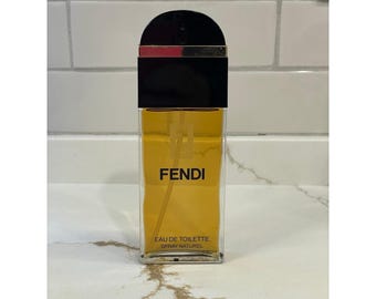 Vintage Fendi Woman Eau de Toilette Spray Perfume 1.7 fl oz/50 ml 98% Full Used