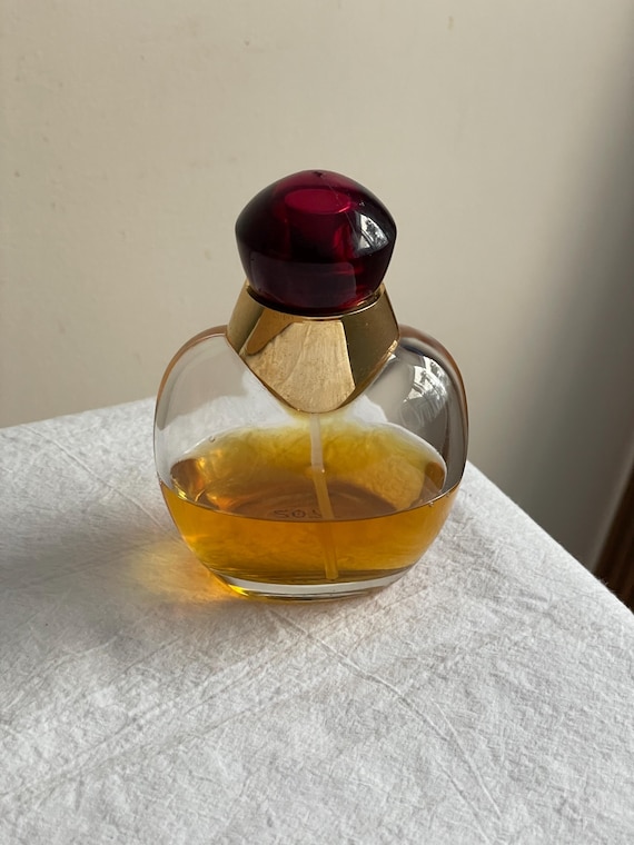 Vintage Oleg Cassini Eau De Parfum Spray 3.4 Fl Oz/100 Ml 40% Full